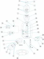 Pièces détachées pour Filtre ASTRAL FTR diamètres 500, 600, 750, 950