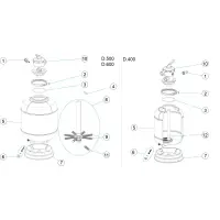 Pièces détachées pour Filtre GALACTIC TOP