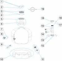 Pièces détachées pour Filtre JUPITER PRO
