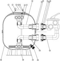 Pièces détachées pour Filtre JUPITER Side