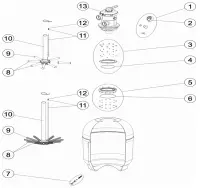 Pièces détachées pour Filtre ASTRAL laminé TOP