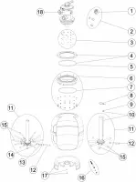 Pièces détachées pour Filtre LISBOA TOP