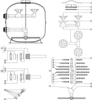 Pièces détachées pour Filtre LSC 36 connexions 3'