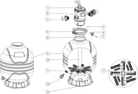 Pièces détachées pour Filtre MAX FLOW MFV Series