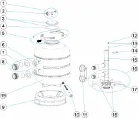 Pièces détachées pour Filtre MILLENIUM SIDE ZUNCHO