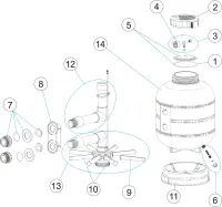 Pièces détachées pour Filtre MILLENIUM SIDE