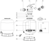 Pièces détachées pour Filtre P Series