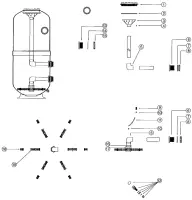 Pièces détachées pour Filtre PLUS SIDE MOUNT 20"