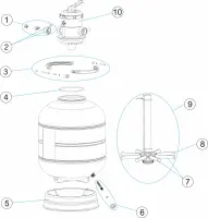 Pièces détachées pour Filtre ROMA TOP
