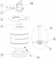 Pièces détachées pour Filtre ROMA Top
