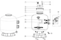 Pièces détachées pour Filtre à sable S Series