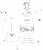 Pièces détachées pour Filtre soufflé TOP