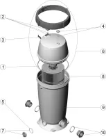 Pièces détachées pour Filtre TERRA 100 et 150