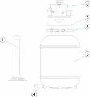 Pièces détachées pour Filtre TOP Ø 300