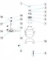 Pièces détachées pour Filtre VESUBIO TZ diamètre 1200
