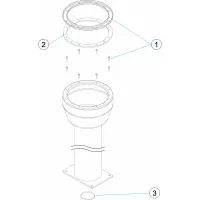 Pièces détachées pour Fontaine parapluie Ø 129