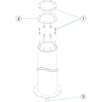 Pièces détachées pour Fontaine parapluie Ø 254