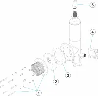 Pièces détachées pour Jet d'impulsion horizontal ROCKET JET S