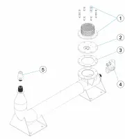 Pièces détachées pour Jet d'impulsion horizontal ROCKET JET