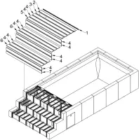 Pièces détachées pour Lattes d'escalier Yacht