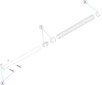 Pièces détachées pour Manche aluminium télescopique 4-5 m papillon