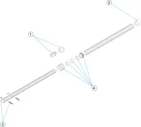 Pièces détachées pour Manche aluminium télescopique papillon