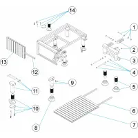 Pièces détachées pour Module de banc droite