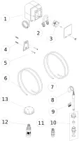 Pièces détachées pour Module optionnel PH SALT RELAX