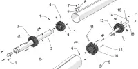 Pièces détachées pour Moteur et palier BELLASUN