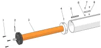 Pièces détachées pour Moteur et palier SVELTEA
