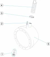 Pièces détachées pour Niche de projecteur Ø 250 à 295
