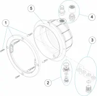 Pièces détachées pour Niche de projecteur LUMIPLUS DESIGN