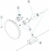 Pièces détachées pour Optique FLEXI v1-24vdc