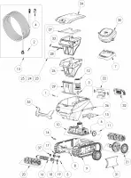 Pièces détachées pour Robot Zodiac OZ 4400 IQ