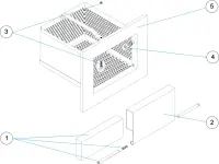 Pièces détachées pour Panier de skimmer A-201, 202, 203