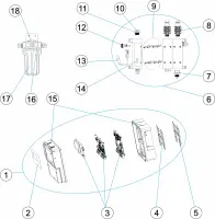 Pièces détachées pour Panneau de commande pH/Rx