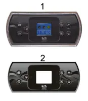 Pièces détachées pour Spas - Panneaux de commande type IN.K500 (GECKO)