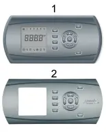 Pièces détachées pour Spas - Panneaux de commande type IN.K600 (GECKO)