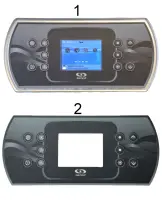 Pièces détachées pour Spas - Panneaux de commande type IN.K800 (GECKO)