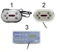 Pièces détachées pour Spas - Panneaux de commande type L15, L50, L100, L200 (VITA SPA)