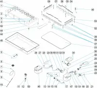 Pièces détachées pour Piscine hors-sol PLAYA 3 version hydro et chauffage