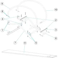 Pièces détachées pour Planche DYNAMIC avec rampe