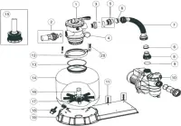Pièces détachées pour Platine de filtration FSP