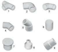 Pièces détachées pour Spas - Plomberie PVC impériale (BALBOA)