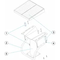 Pièces détachées pour Plot départ nageurs