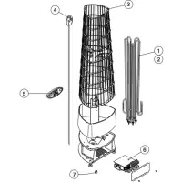 Pièces détachées pour Poêle KIVI