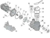 Pièces détachées pour Pompe 5MPR Dyna-Glass