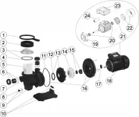 Pièces détachées pour Pompe AQUASPHERE SSP