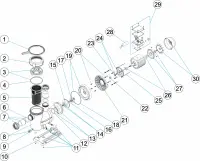 Pièces détachées pour Pompe ASTRAL ALASKA MAX