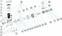 Pièces détachées pour Pompe ASTRAL VICTORIA PLUS